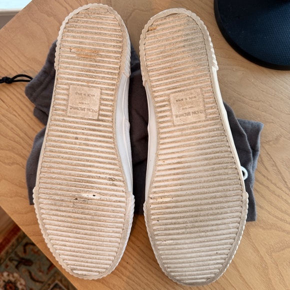 Thom Browne Canvas Heritage Sneakers - Picture 6 of 8